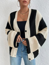 Tossy Aushöhlen Kontrast Mode Strickjacke Pullover Strickwaren Frauen Lose Langarm High Street Outwear Patchwork Weiblichen Mantel